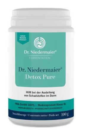 Dr Niedermaier Detox Pure 100 g Natürliche Entgiftung und Reinigung